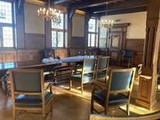 Gerichtssaal im Bleckeder Schloss
