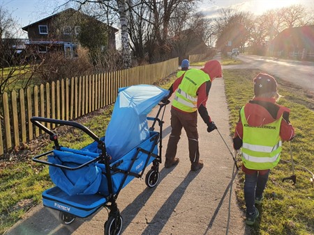 Müllsammelaktion der Kinder- und Jugendfeuerwehr Stadt Bleckede (Auto: Feuerwehr Stadt Bleckede)